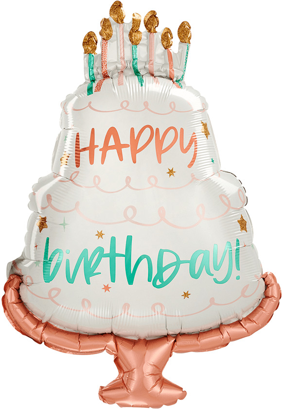 Торт happy birthday
