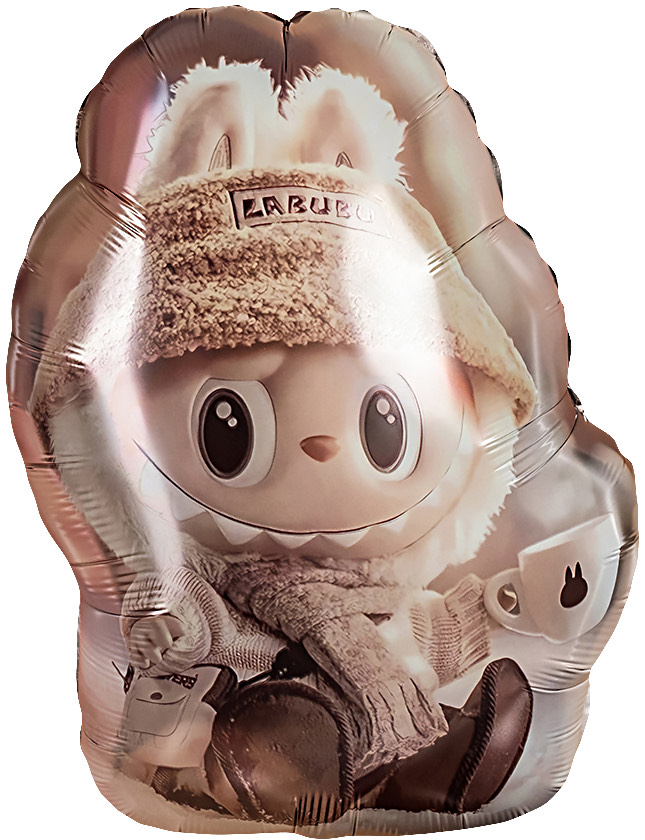 Монстрик зубастый с чашкой